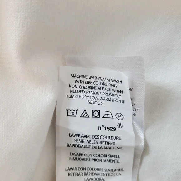 Ralph Lauren White Oversized Dress Shirt with Long Sleeves - Picture 6 of 8